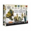 Lifecolor CS14 Acrylic paint set Italian Uniforms Set 1 6x22ml